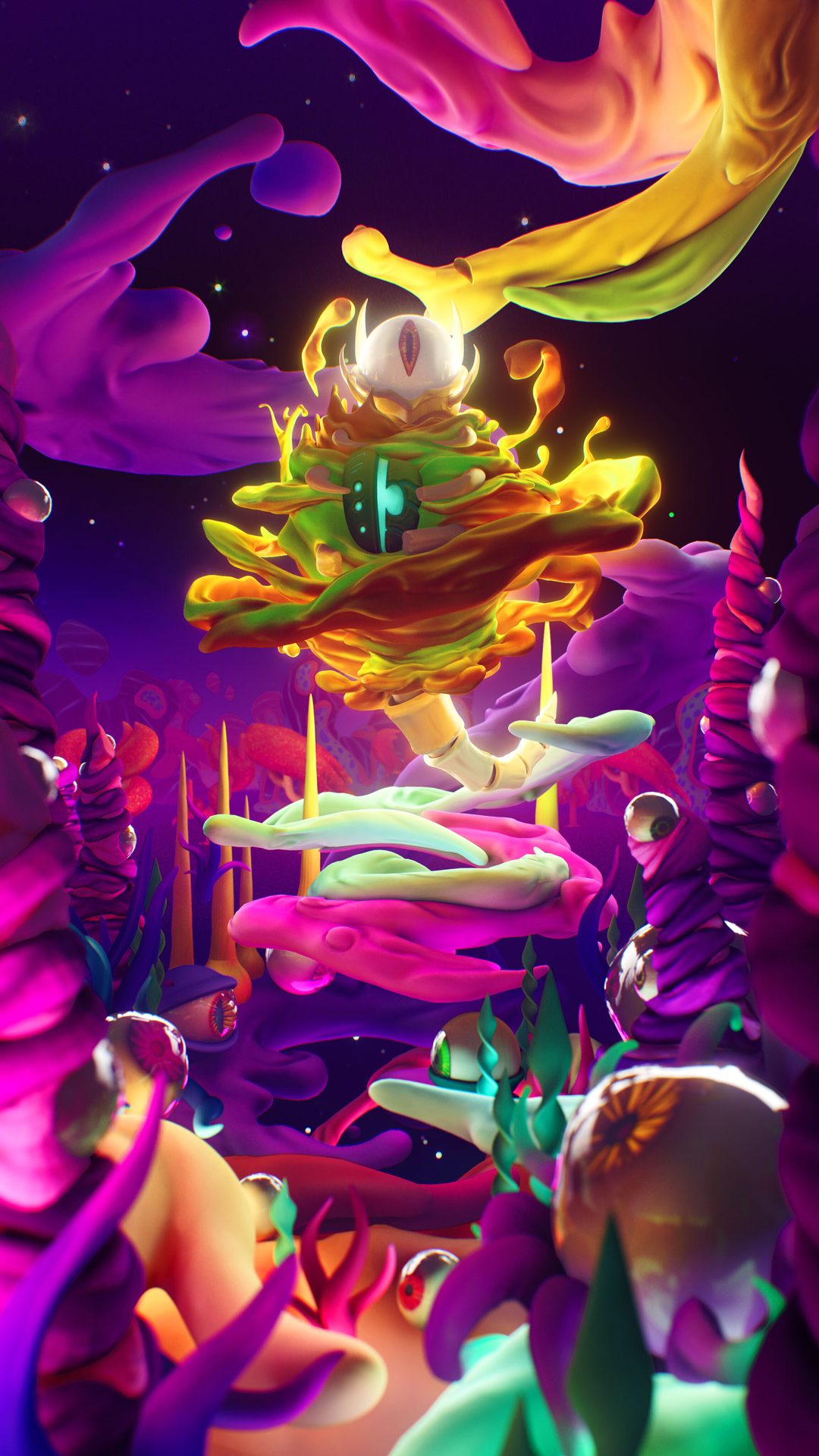 Acid landscape