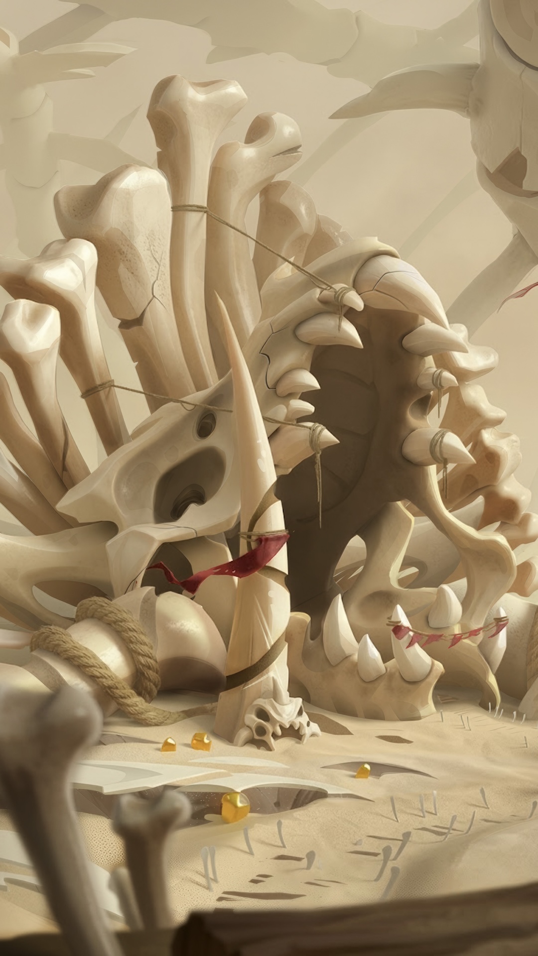 Bone landscape