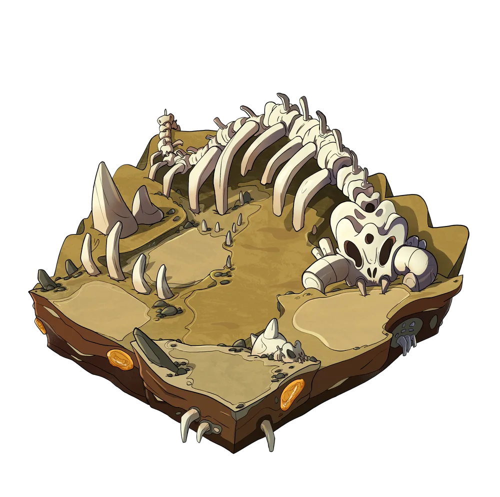 Bone tier 2 terrain