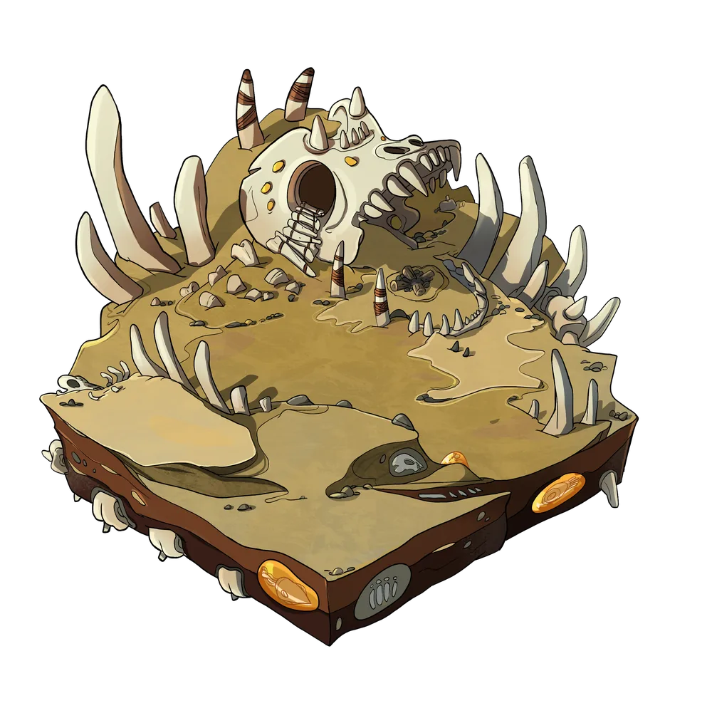 Bone tier 3 terrain