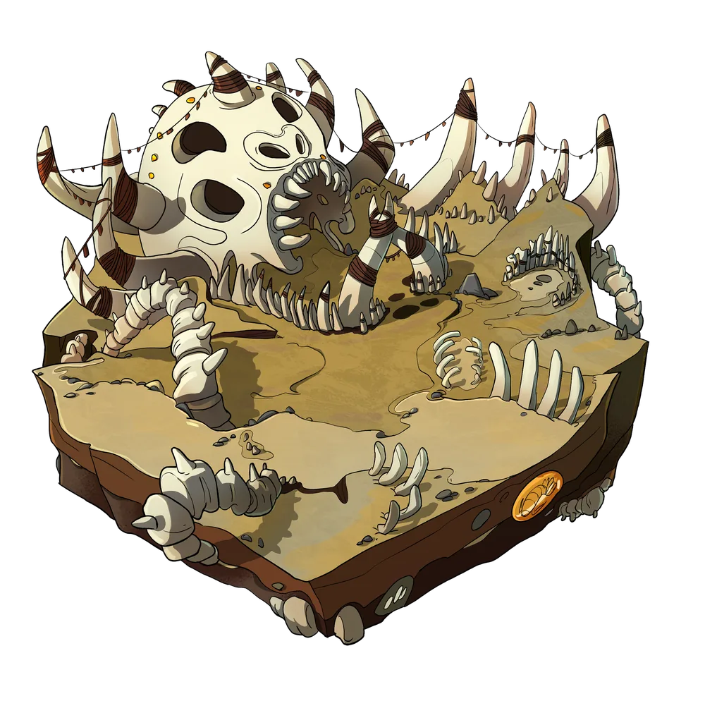 Bone tier 4 terrain