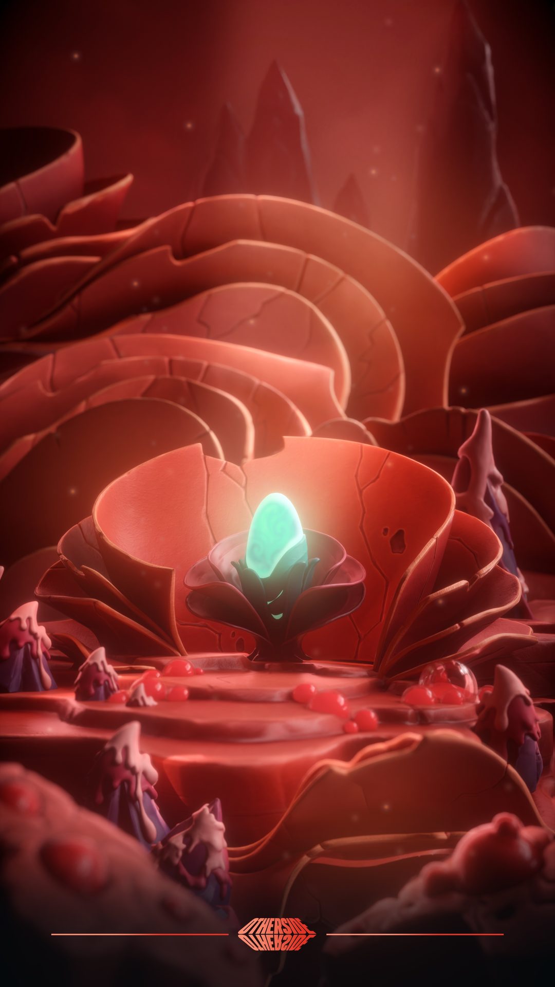 Crimson landscape