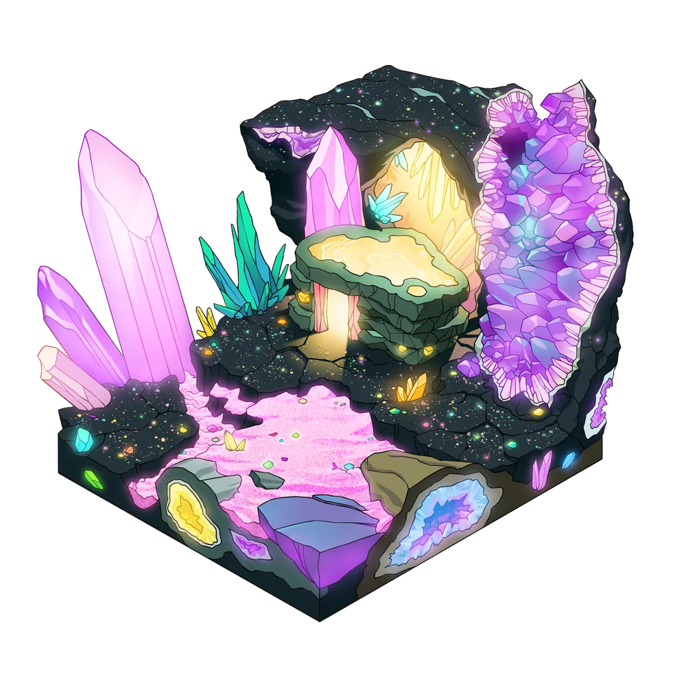 Crystal tier 4 terrain