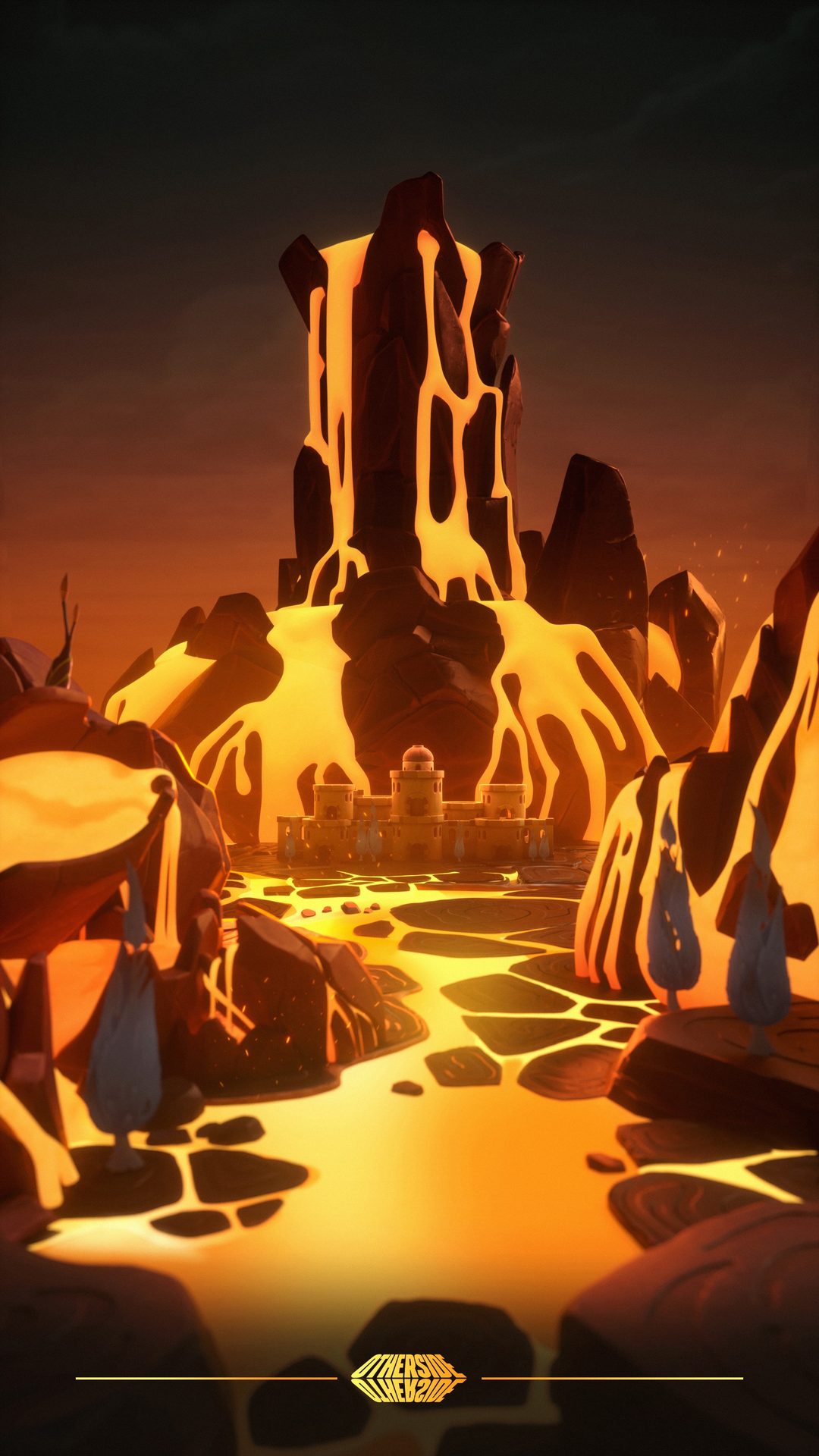 Molten landscape