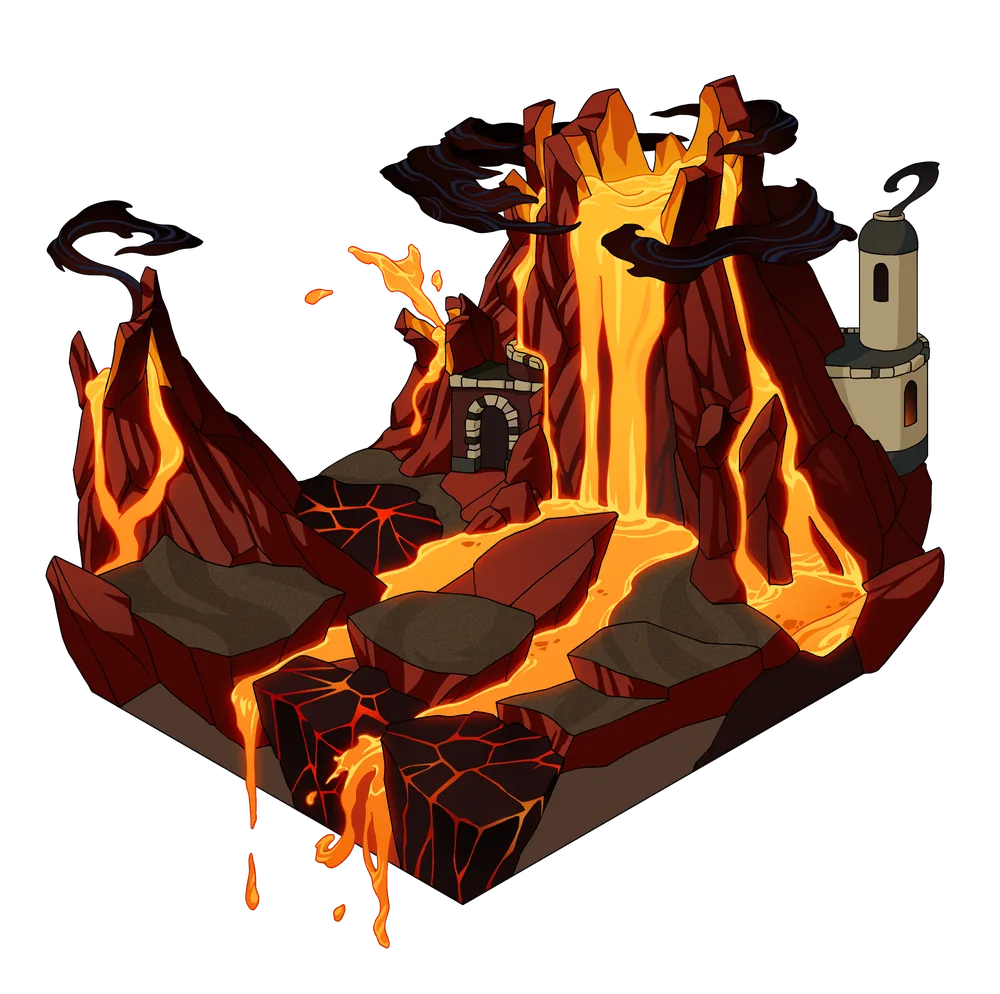 Molten tier 4 terrain