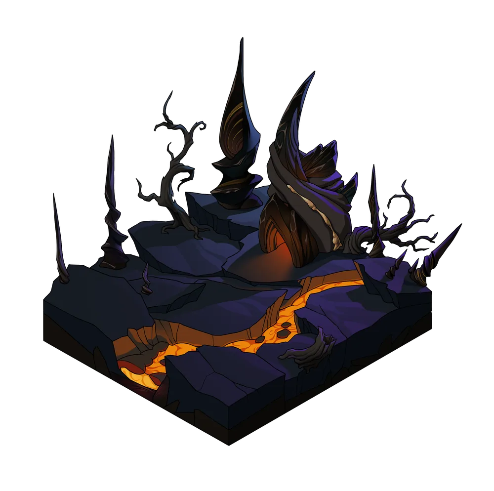 Obsidian terrain, tier 1