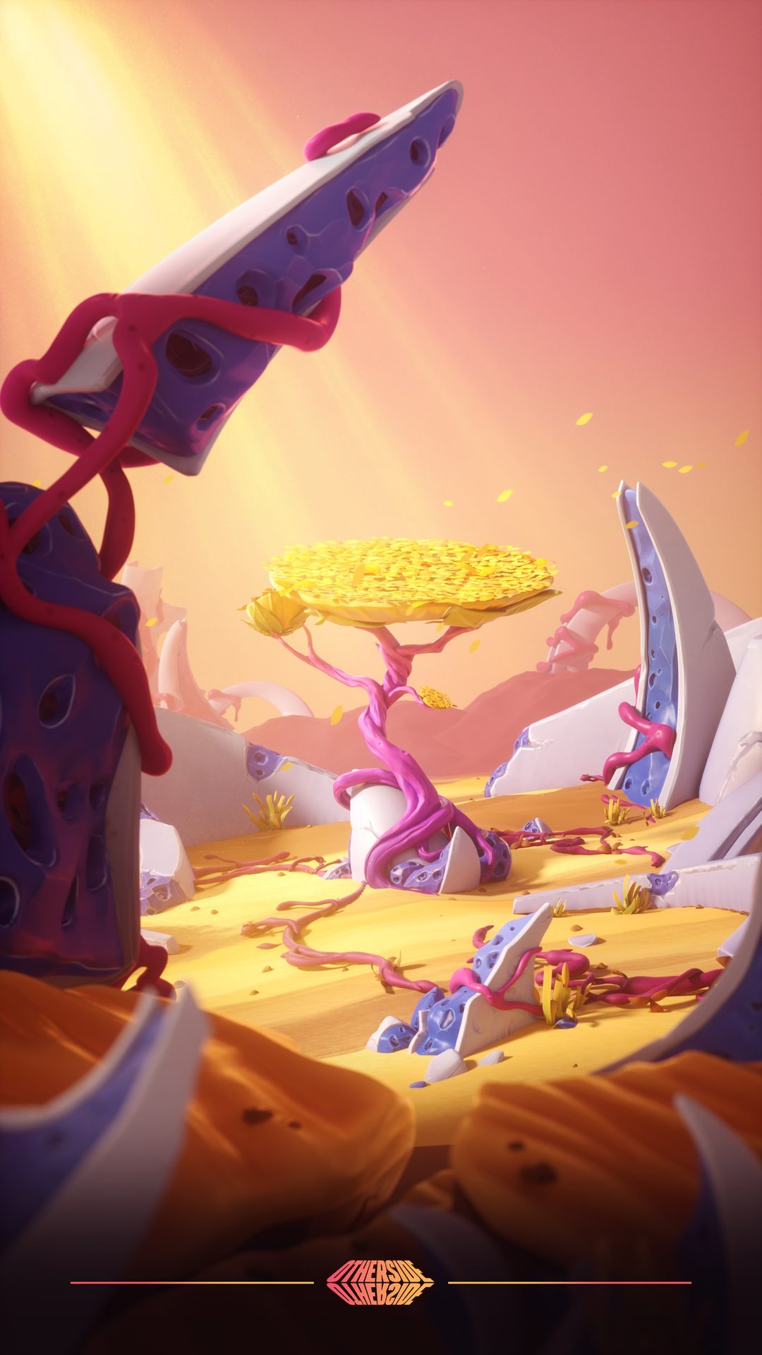 Ruins landscape
