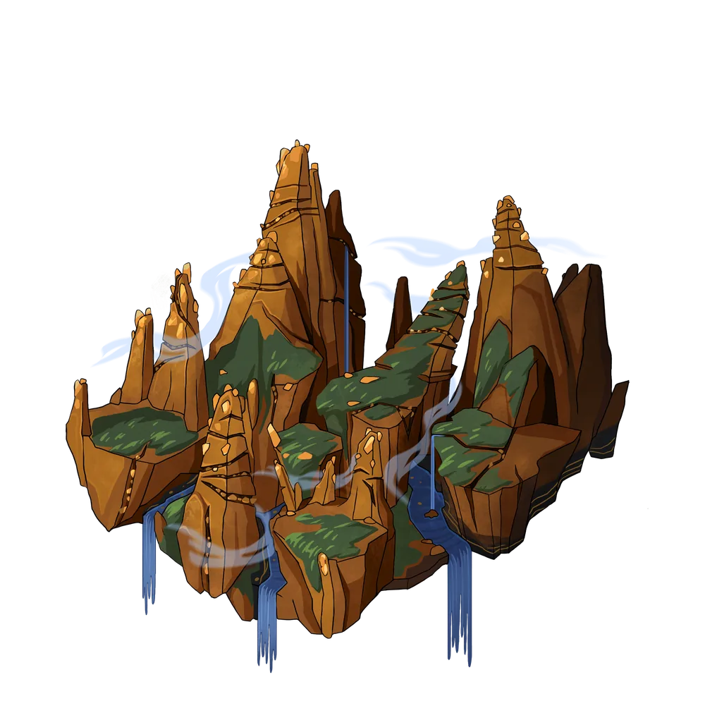 Spires tier 2 terrain