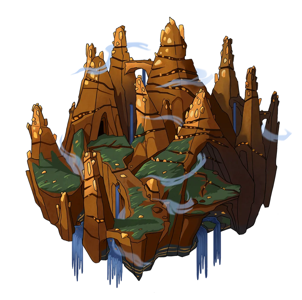 Spires tier 4 terrain