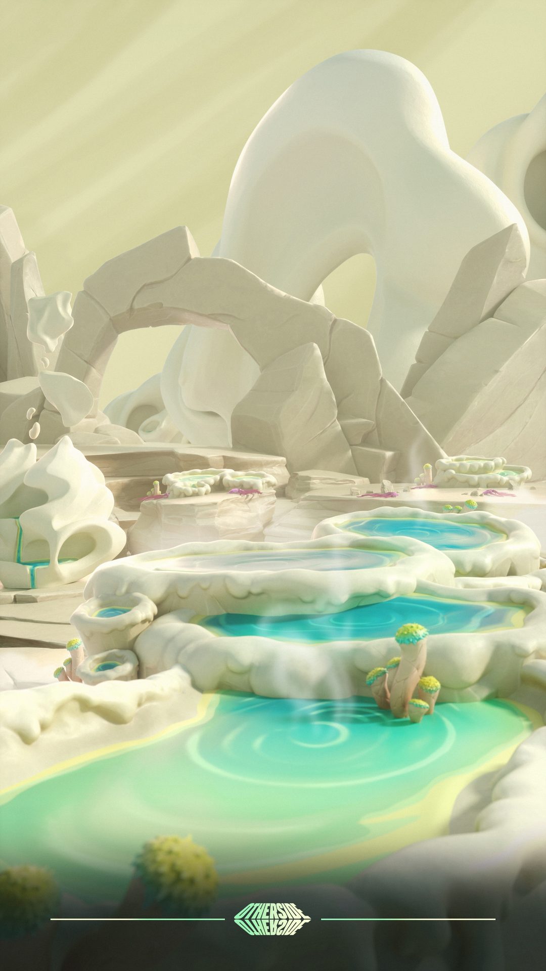 Sulfuric landscape