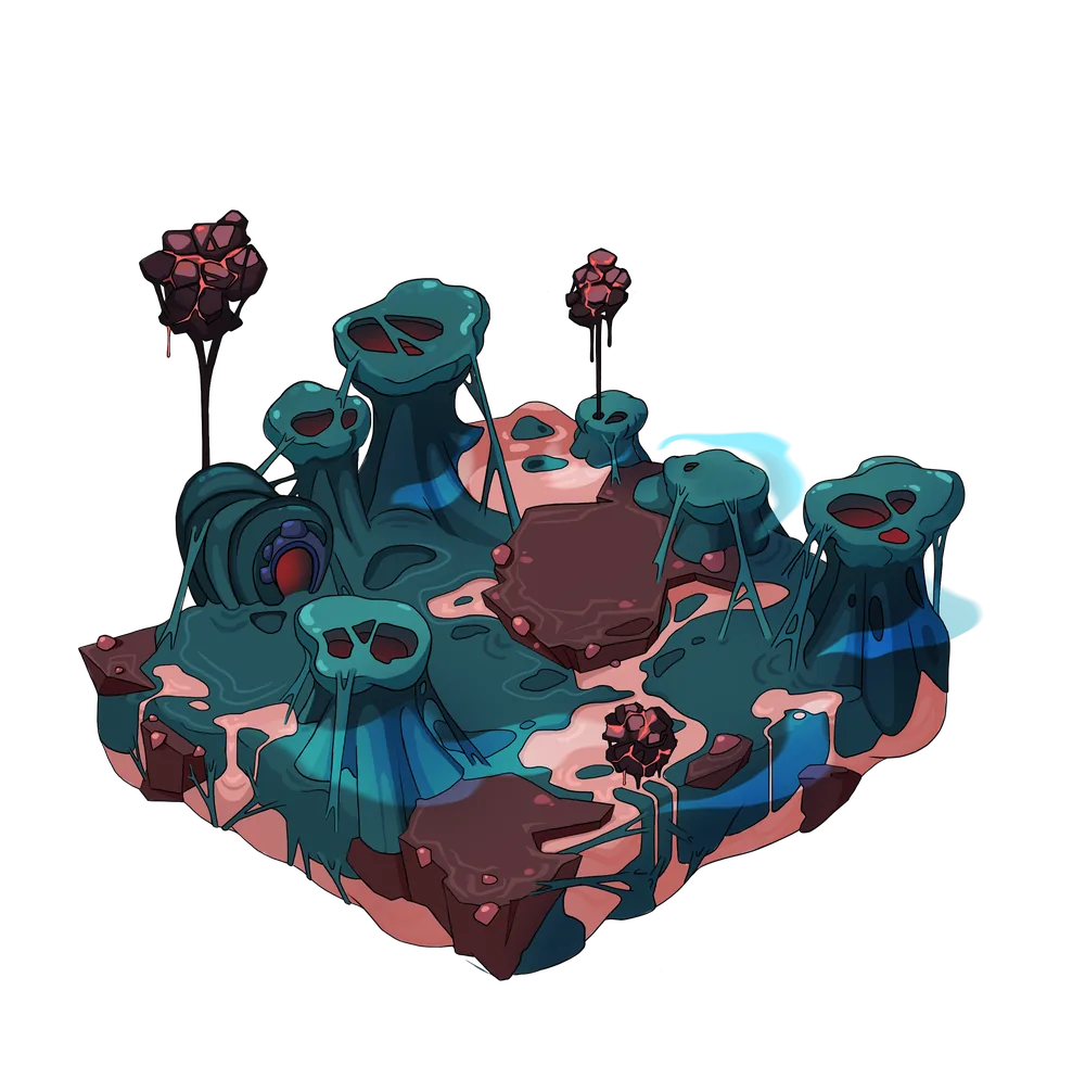 Wastes terrain, tier 1